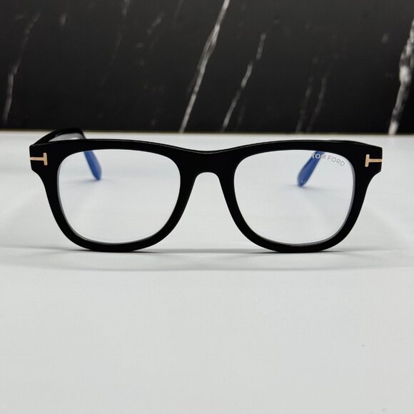 NEW TOM FORD TF5820/B 001 UNISEX EYEGLASSES BLACK FT5820/B 001 main image 7